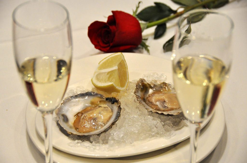 Champagne y marisco, juntos en Navidad