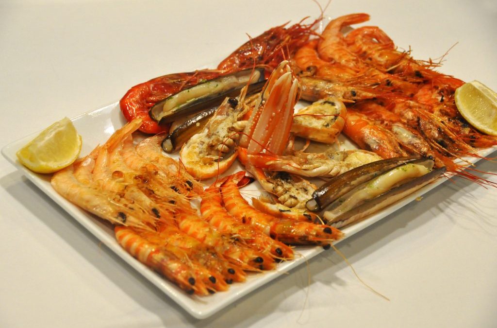 Marisco a la plancha